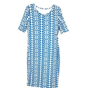 NWT LuLaroe " Julia" Geometric Dress